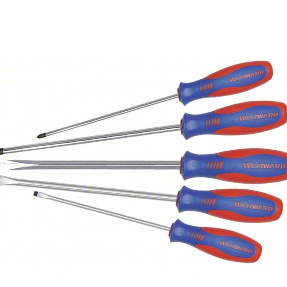 NIB Westward Screwdriver Set 5 pcs